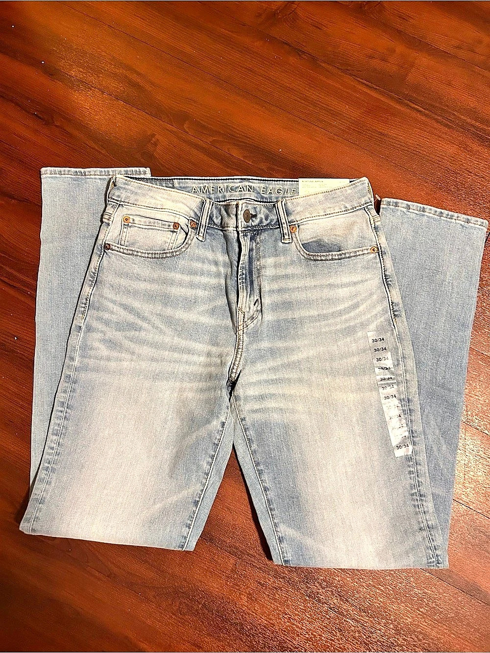 American Eagle AirFlex Slim Jeans Blue Waist 30/34  New